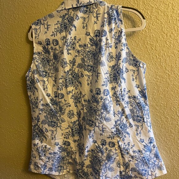 Blue Color Short Sleeve Top - Picture 2 of 9